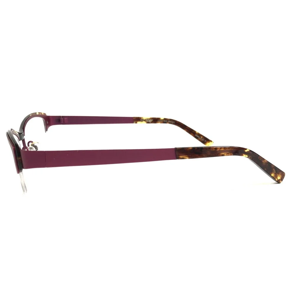 J.F. Rey Eyeglasses Frame JF2551 8590 Matte Purple Tortoise Half Rim 52-18-134